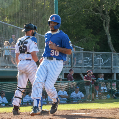 7 walks lead second straight Anglers comeback over Cotuit, 7-6       
